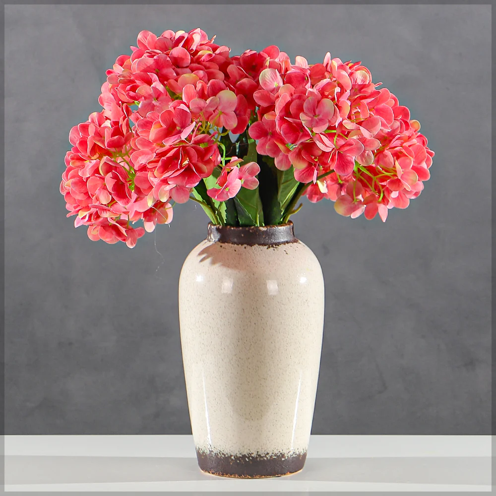 Nearly Natural Hydrangea Flower(without vase) - Image 28