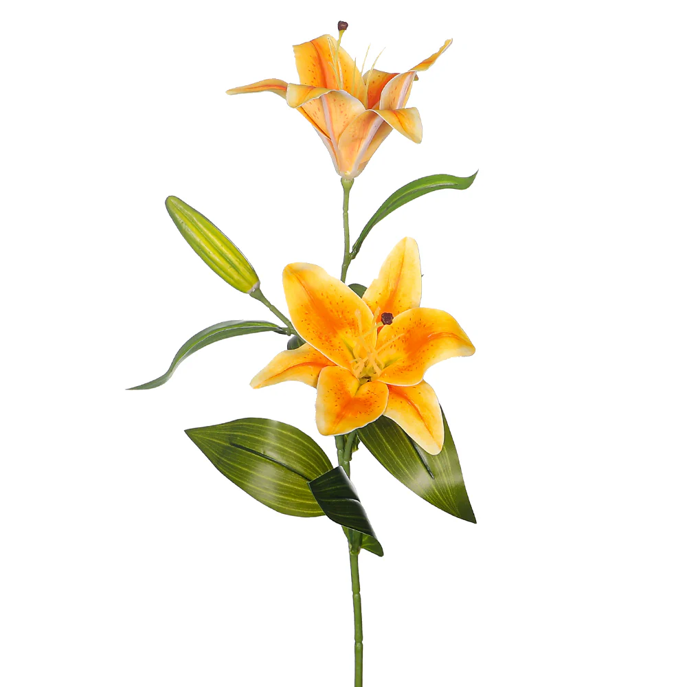 Nearly Natural Lily Flowers Small Single Stem (without vase) - Image 6