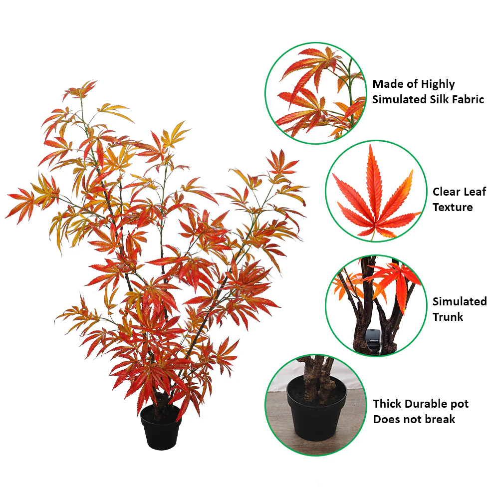Nearly Natural Maple Plant - Image 11