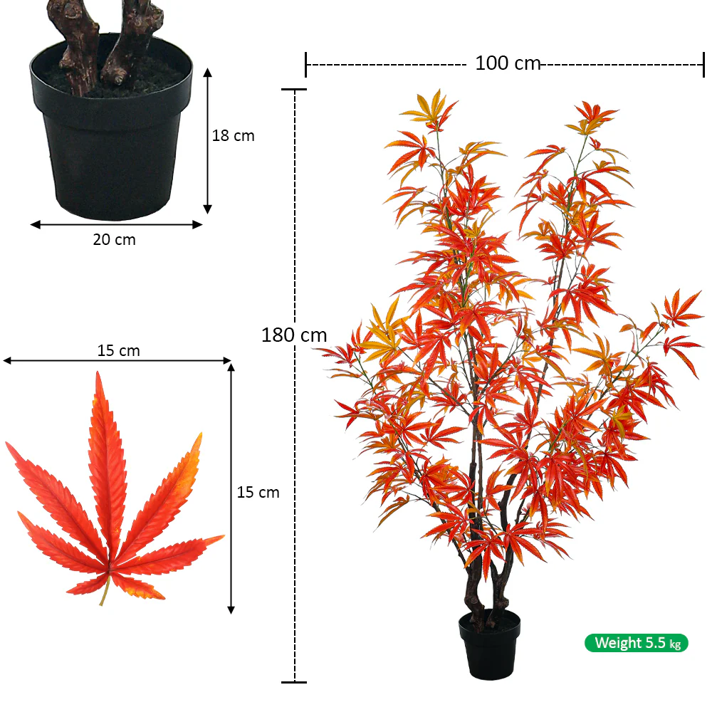 Nearly Natural Maple Plant - Image 15