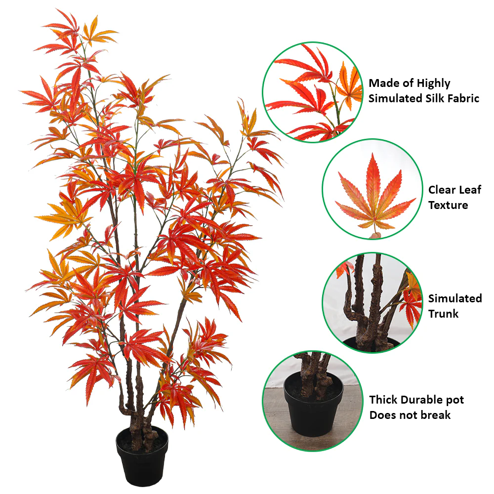 Nearly Natural Maple Plant - Image 5