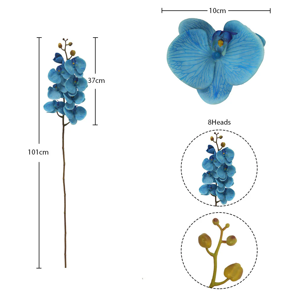 Nearly Natural Orchid Flower Single Stem(without vase) - Image 82
