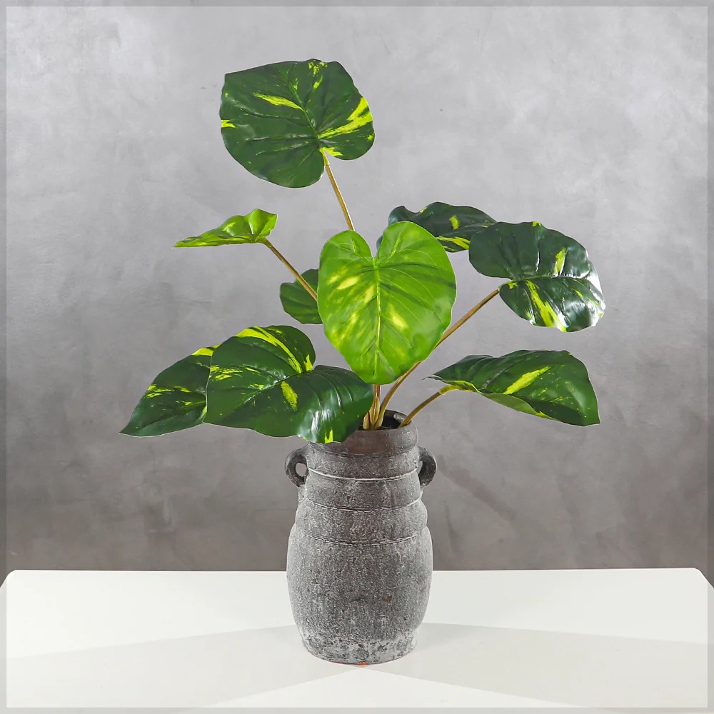 Nearly Natural Pothos Leaf(without vase)