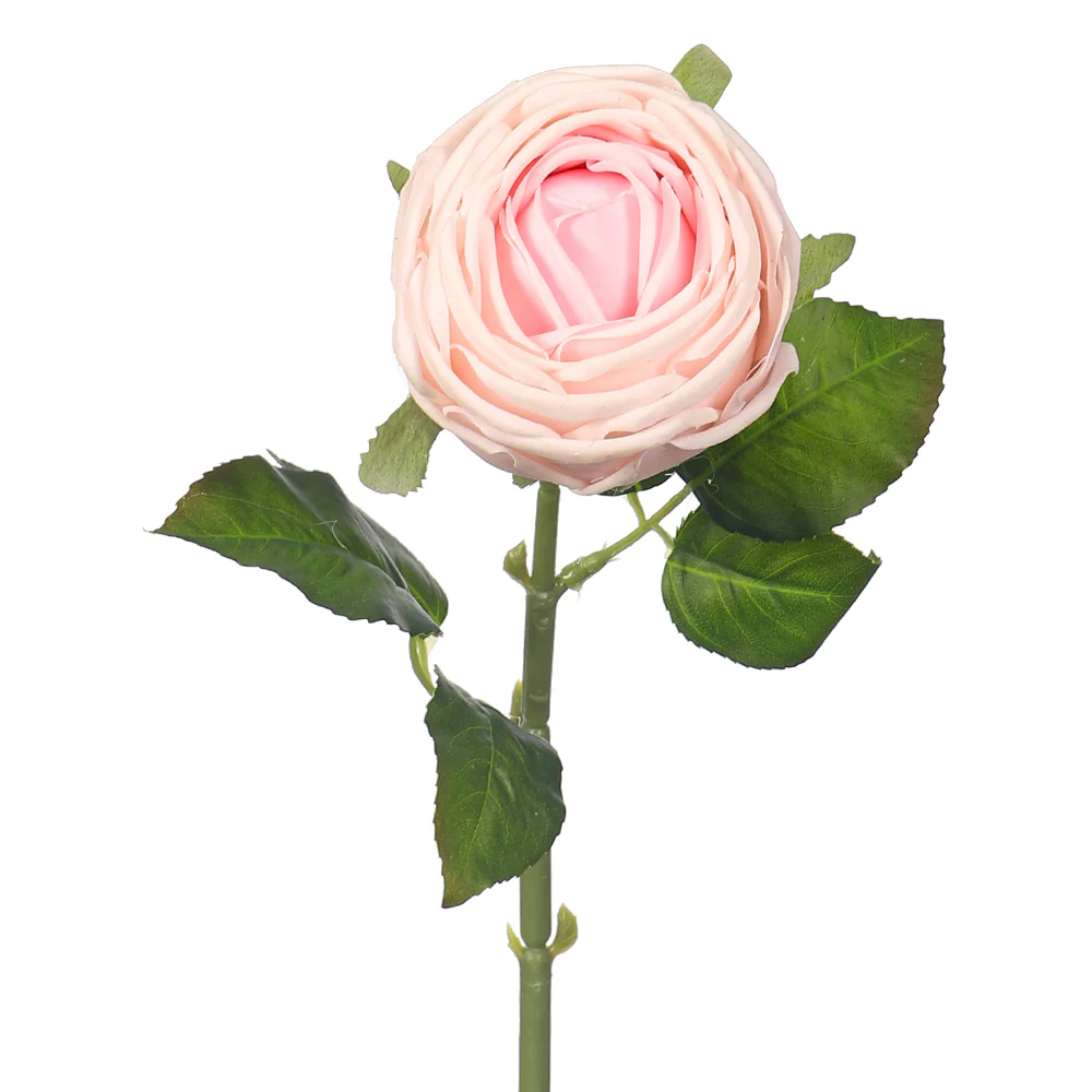 Nearly Natural Single Stem Artificial Rose (without vase) - Image 12