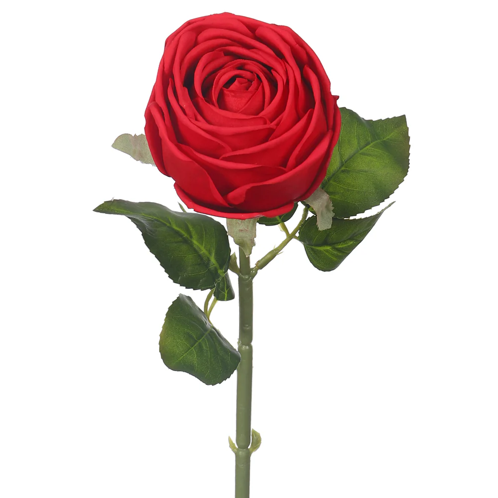 Nearly Natural Single Stem Artificial Rose (without vase) - Image 27