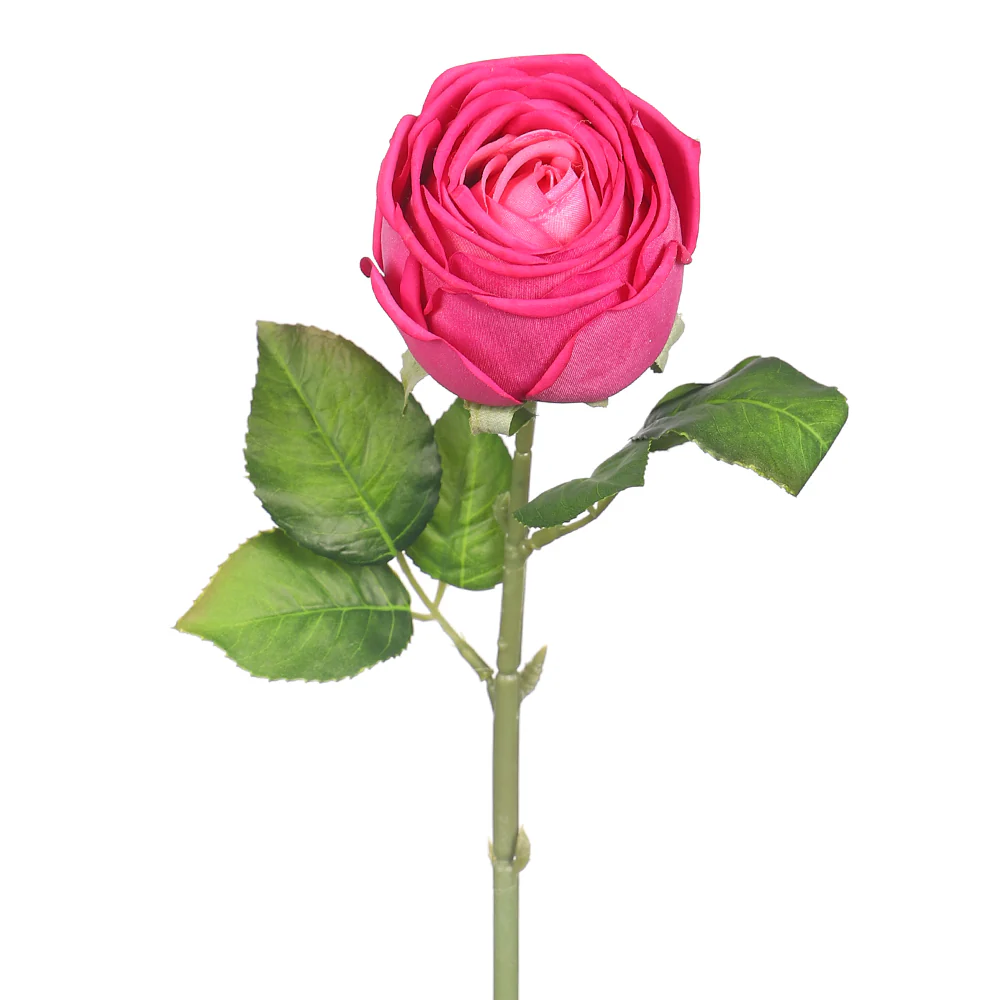 Nearly Natural Single Stem Artificial Rose (without vase) - Image 3