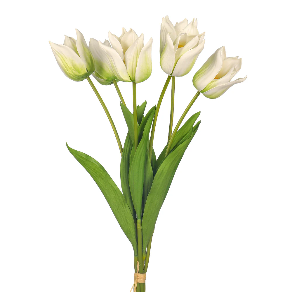 Nearly Natural Single Bunch Tulip Flowers (without vase) - Image 4