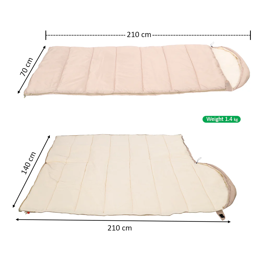 Outdoor Camping Single Sleeping Bag(Sleeping Bag Only) - Image 8