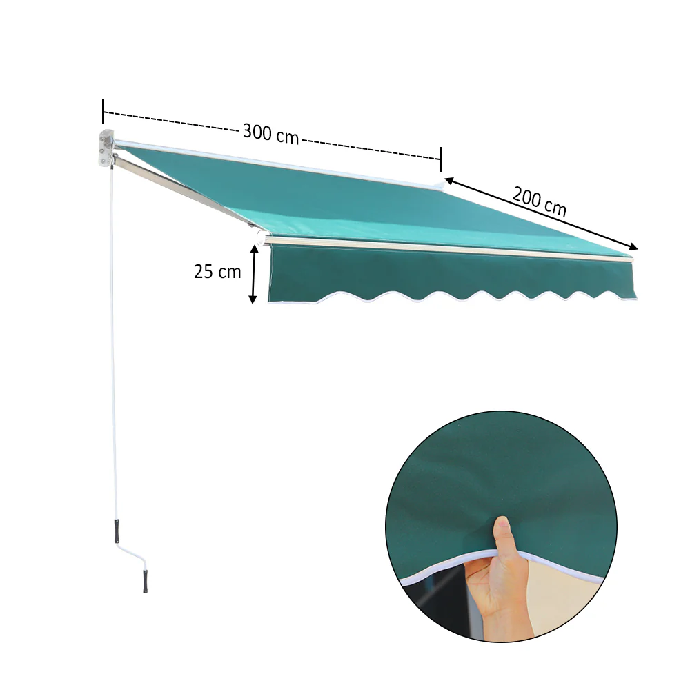 Outdoor Deck Canopy Shelter 3m x 2m - Image 3