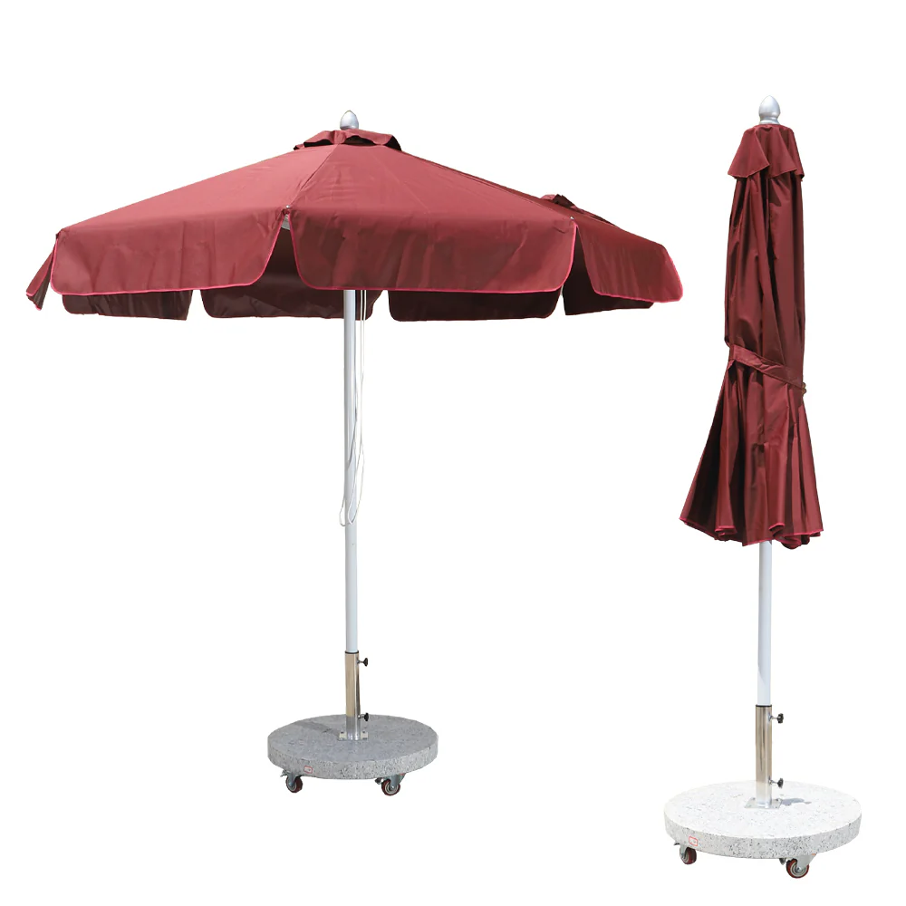 Outdoor Patio Umbrella with Base with Assembly - Image 5
