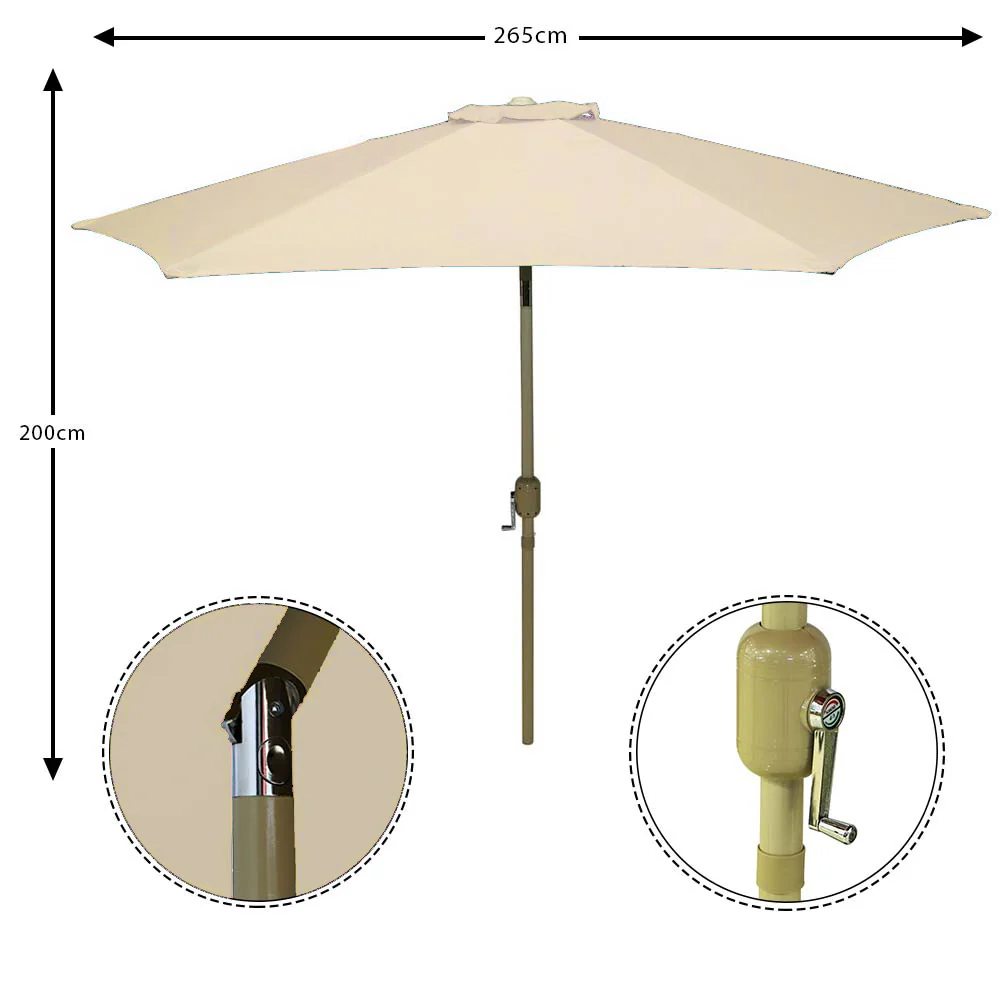 Outdoor Umbrella with Base - Image 24