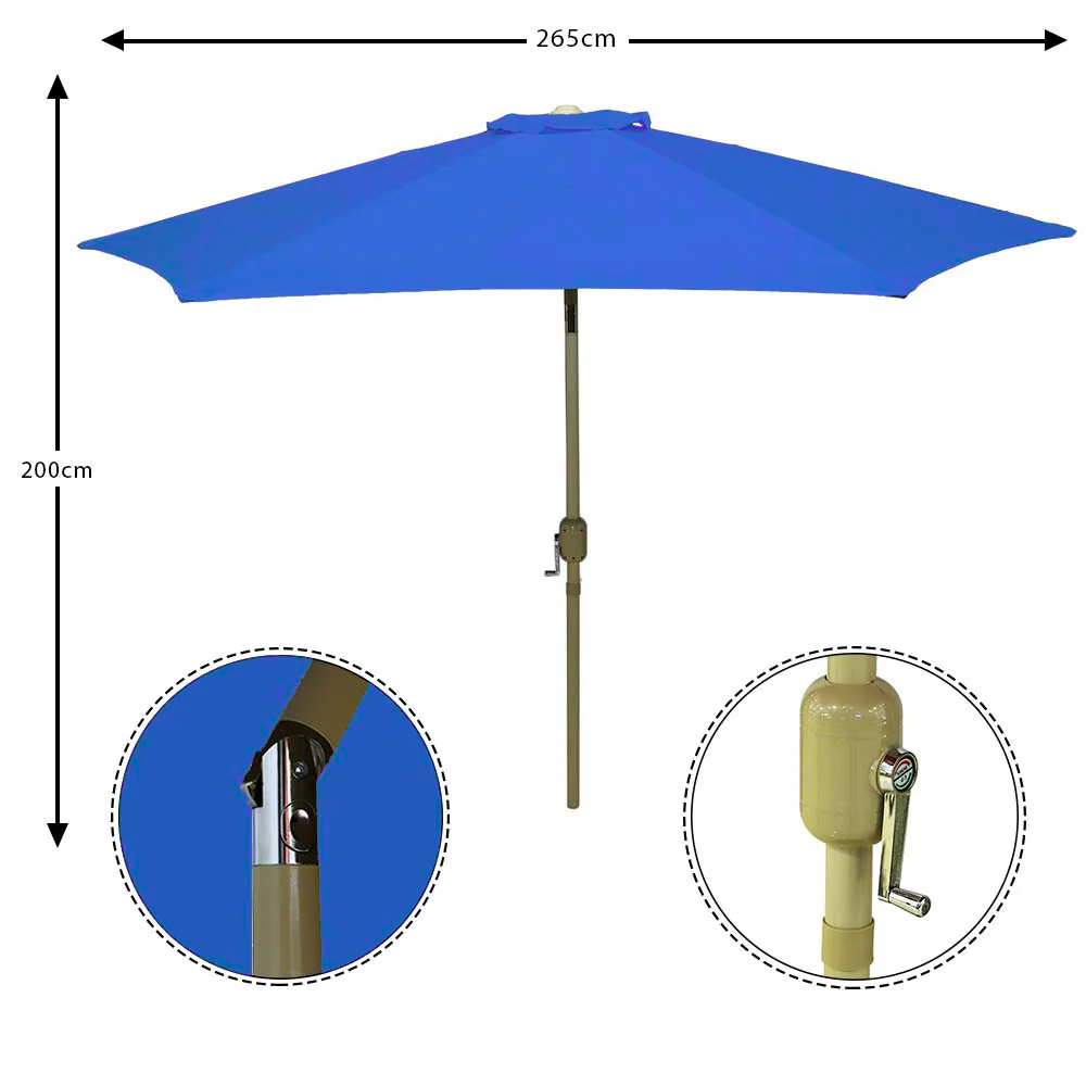 Outdoor Umbrella with Base - Image 8