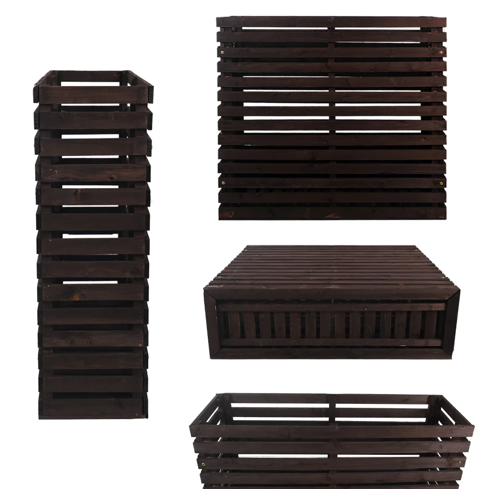 1 Piece Outdoor Wooden Plant Stand (Wooden Box Only) - Image 5