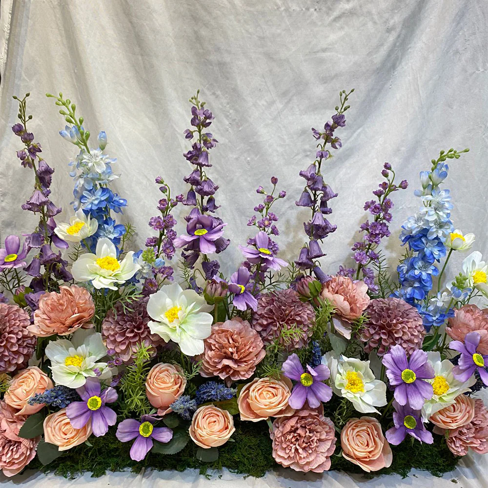 Pastel Bloom Garden Arrangement for display purposes only (non-sale)