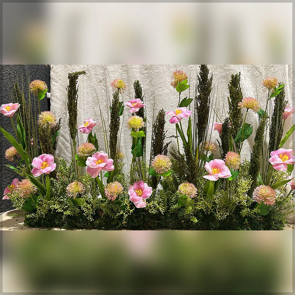 Pink Flowers Arrangement for Decoration for display purposes only (non-sale)