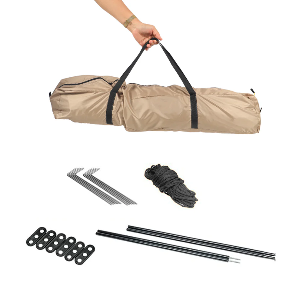 Pop up Camping Tent with Awning(Tent Only) - Image 9