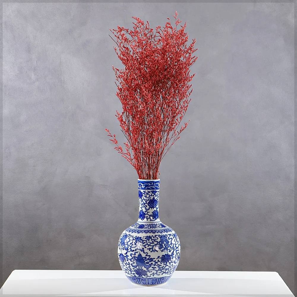 Preserved Dried Caspia Flowers(without vase) - Image 10