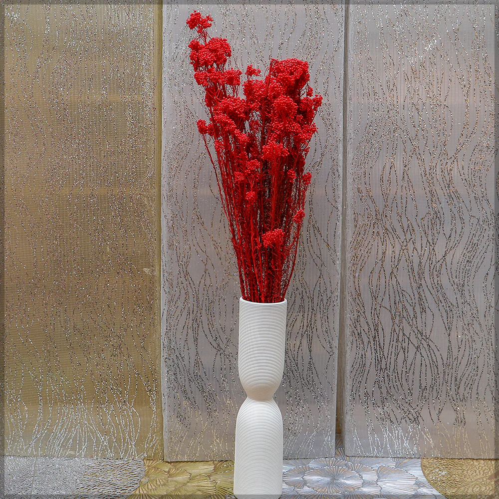 Preserved Rice Flower Bunch(without vase) - Image 4