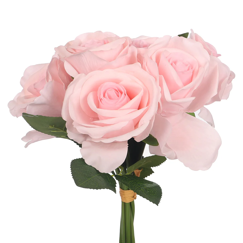 Single Bunch Real Touch Artificial Rose Flowers(without vase) - Image 6