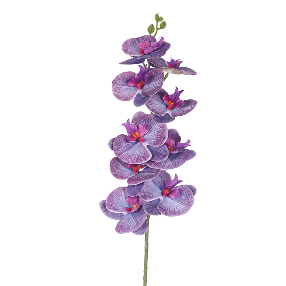 Realistic Artificial Single Stem Orchid Flower(without vase) - Image 20