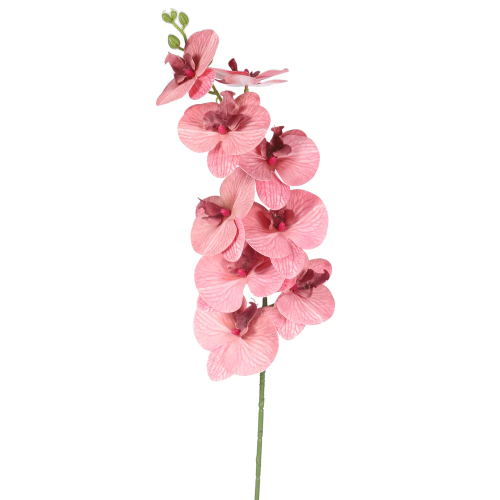 Realistic Artificial Single Stem Orchid Flower(without vase) - Image 4