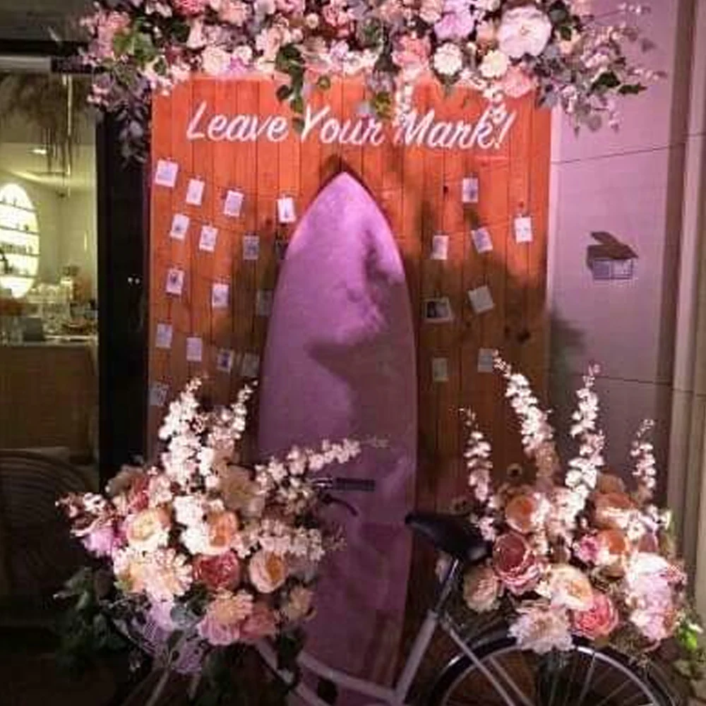 Restaurant Wall Flowers Decoration for display purposes only (non-sale) - Image 4
