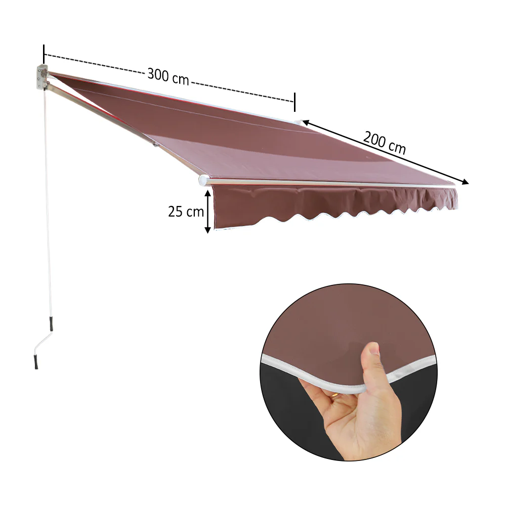 Retractable Awning Patio Sun Shade - Image 3