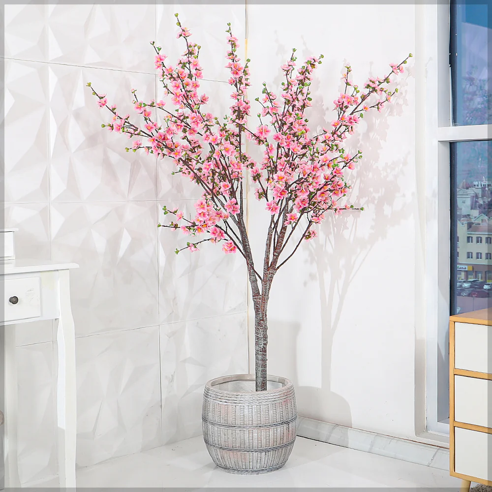 Round Basket Design Concrete Planter - Image 6