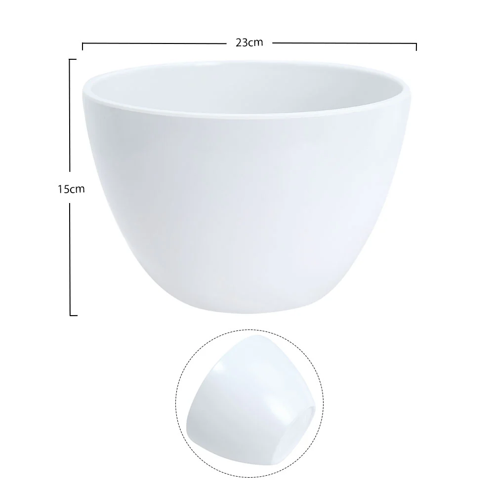 Round Modern Plastic Planters Pot - Image 8