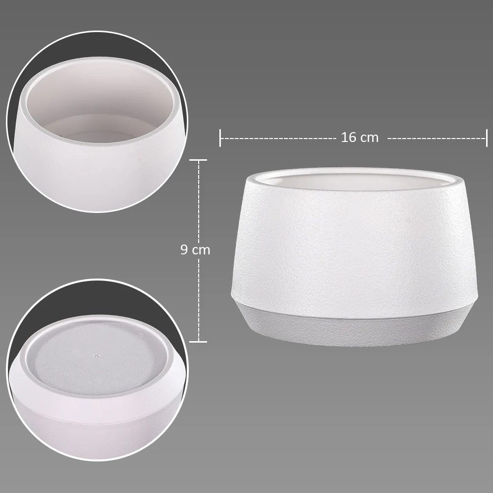 Round Plastic Planter Pots - Image 2