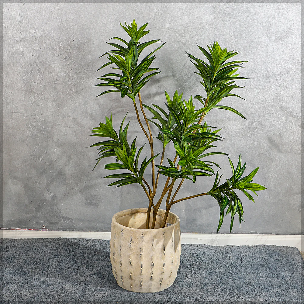 Rustic Design Concrete Planter - Image 3
