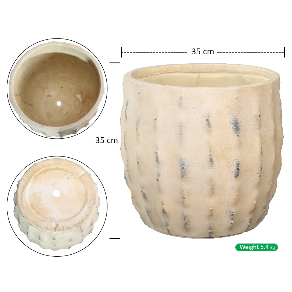 Rustic Design Concrete Planter - Image 6
