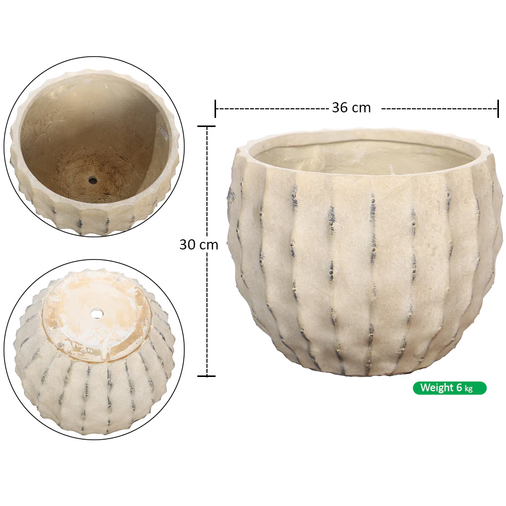 Rustic Design Concrete Pots - Image 5