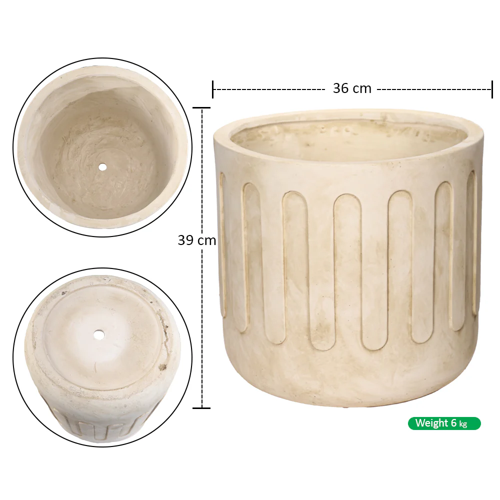 Scandinavian Style Concrete Planter - Image 5
