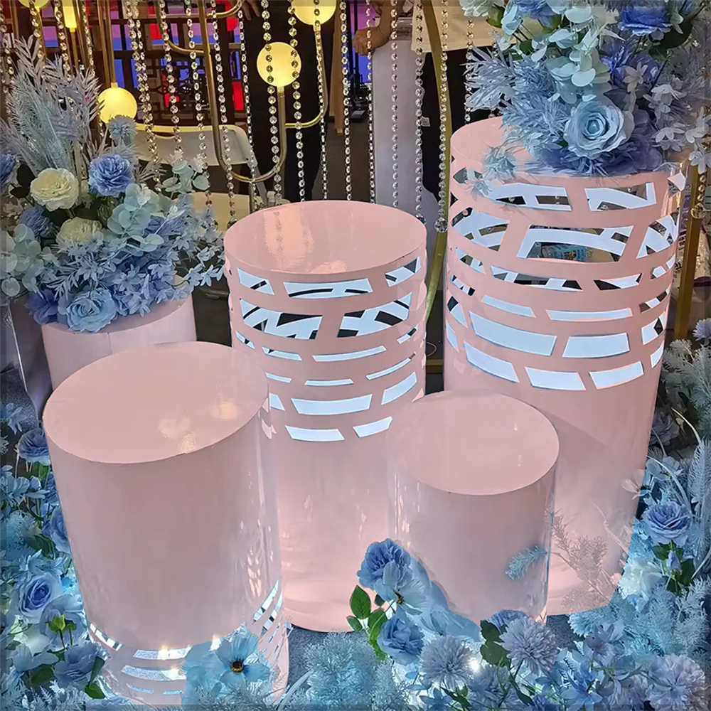 Set of 5pcs Metal Stander with Light - Image 6