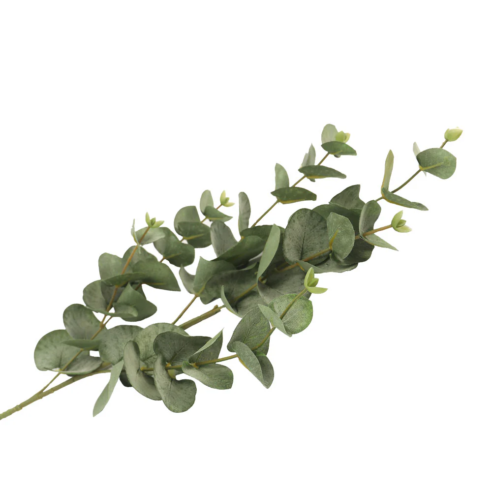 Silk Artificial Eucalyptus Leaf Green - Image 3