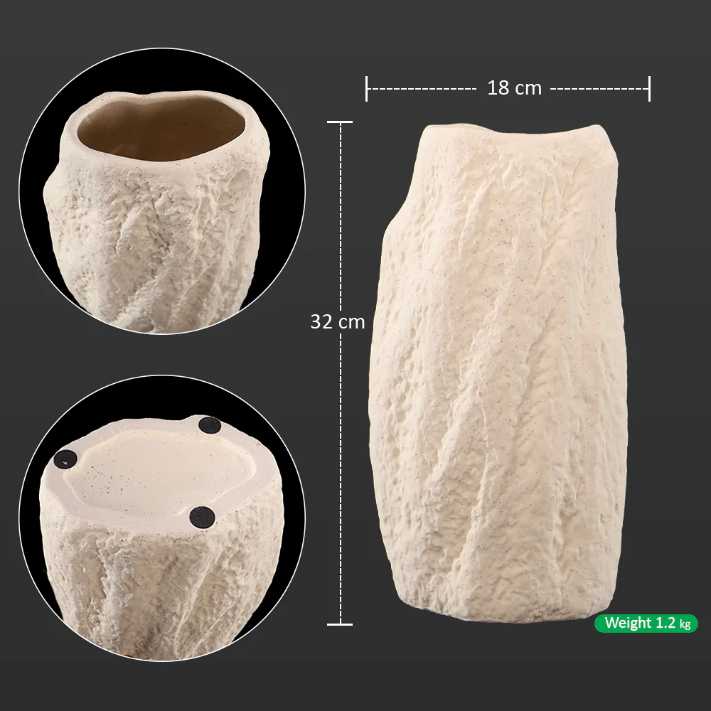 Simple Design Ceramic Table Vase - Image 2
