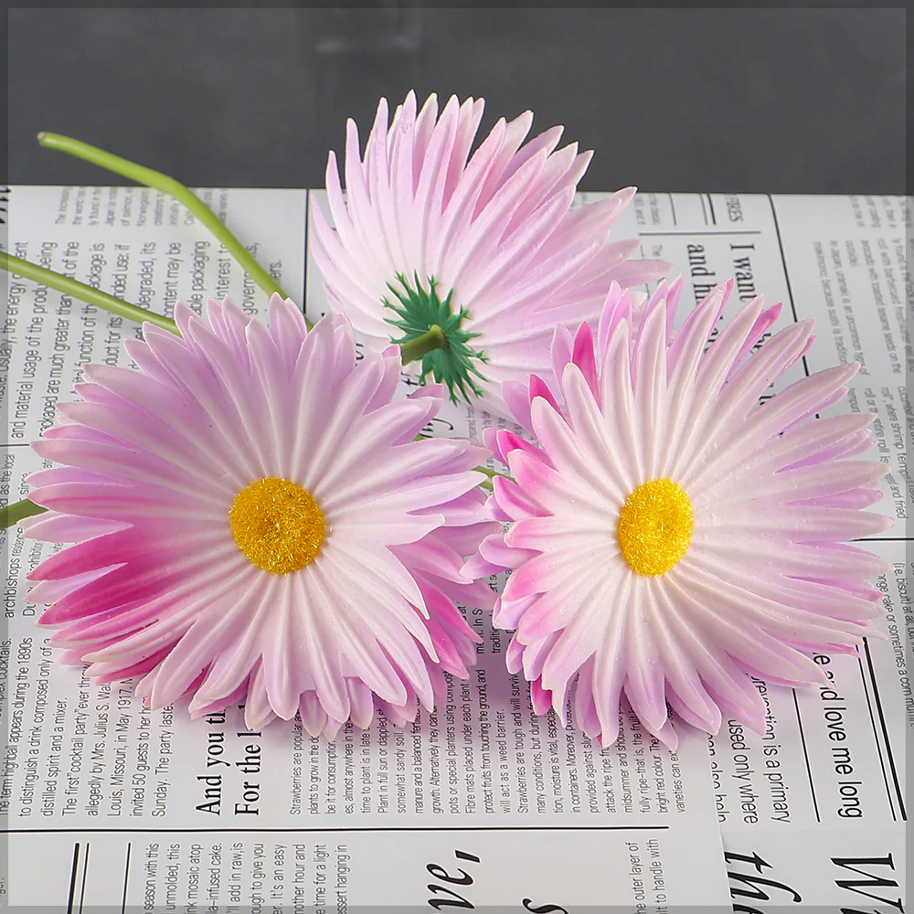 Single Stem Artificial Daisy Flower(without vase) - Image 11