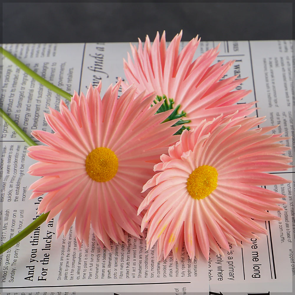 Single Stem Artificial Daisy Flower(without vase) - Image 15