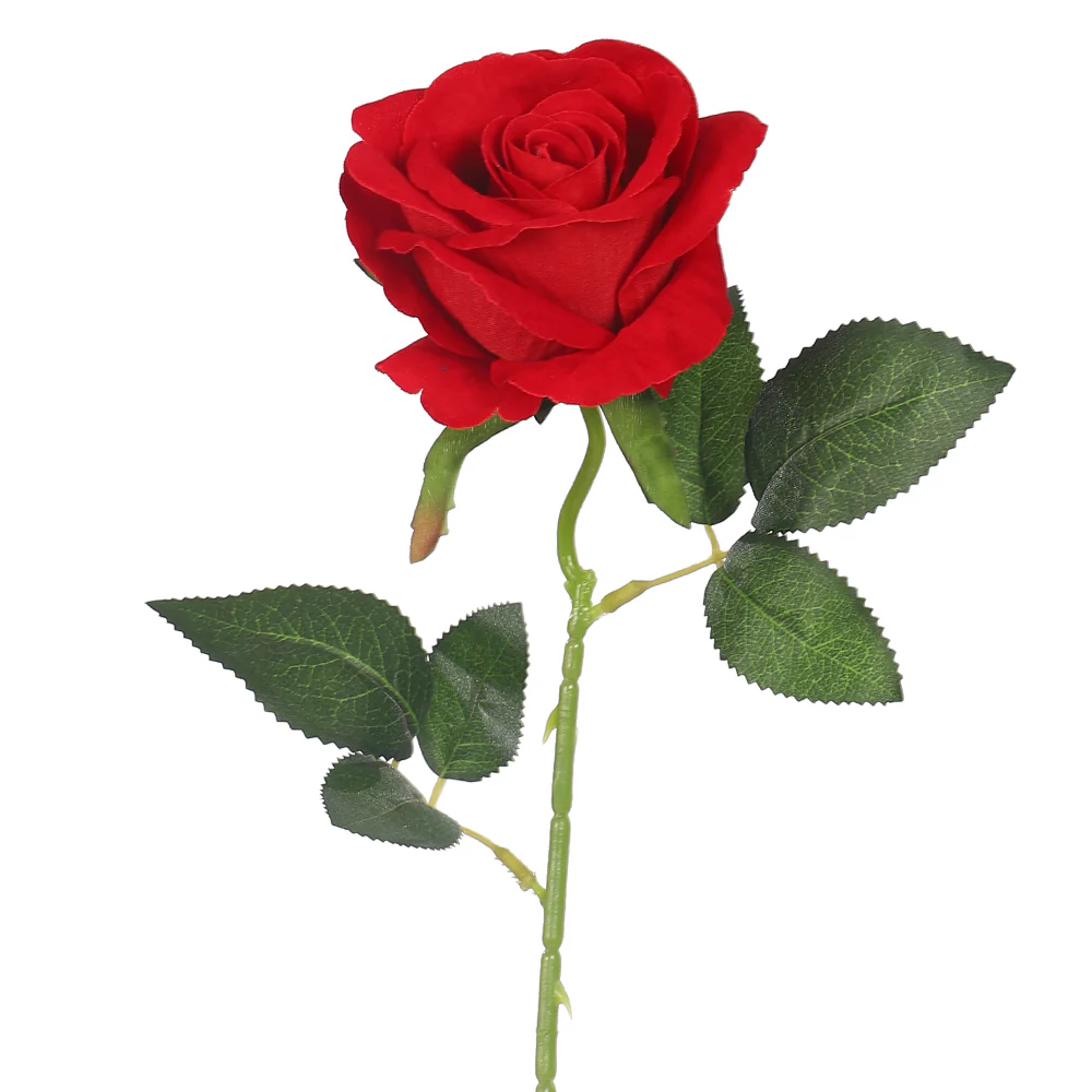 Single Stem Artificial Rose Flower (without vase) - Image 12