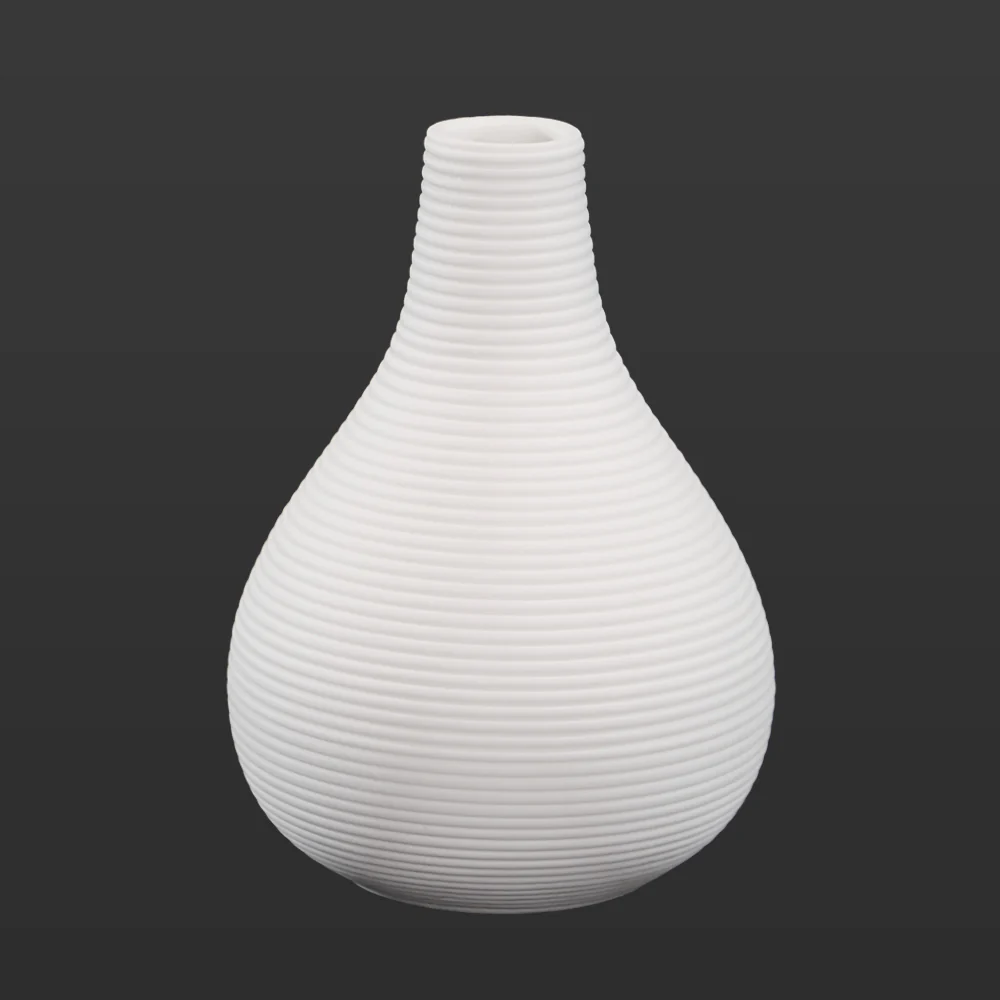 Small Sizes White Ceramic Vase - Image 17