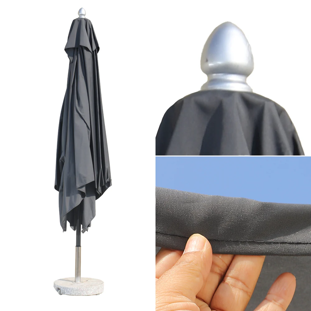 Square Gray Umbrella without Base - Image 6