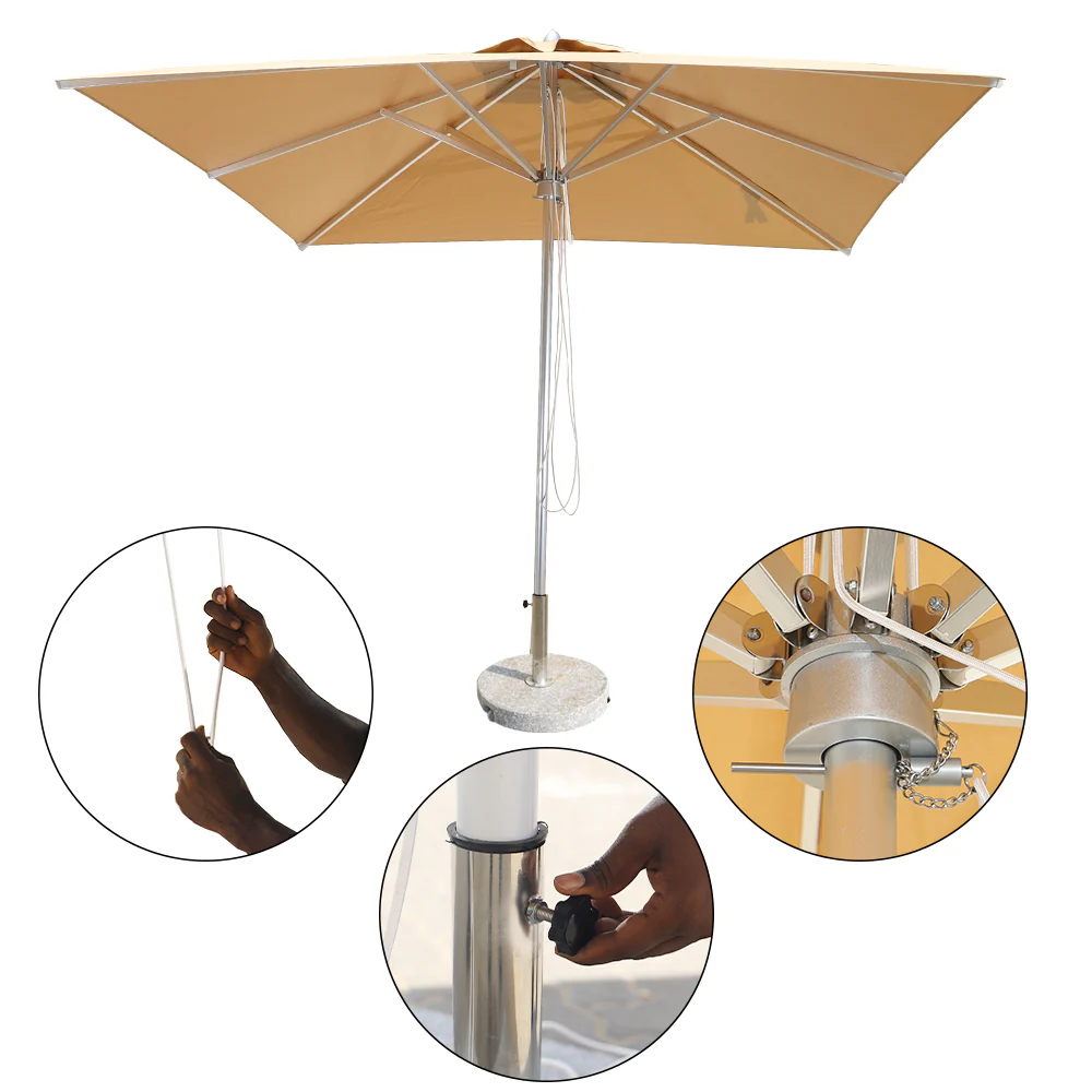 Square Umbrella without  Base - Image 13
