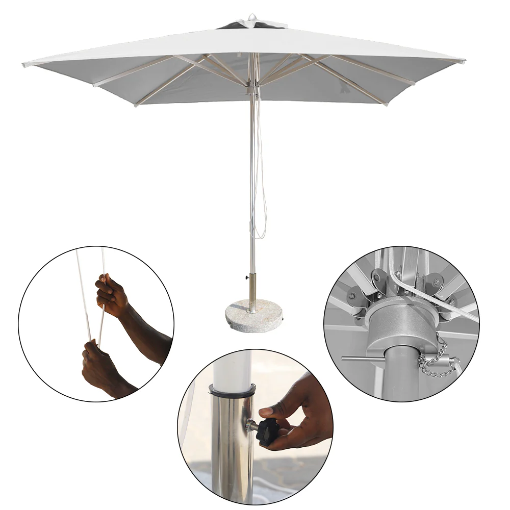 Square Umbrella without  Base - Image 4