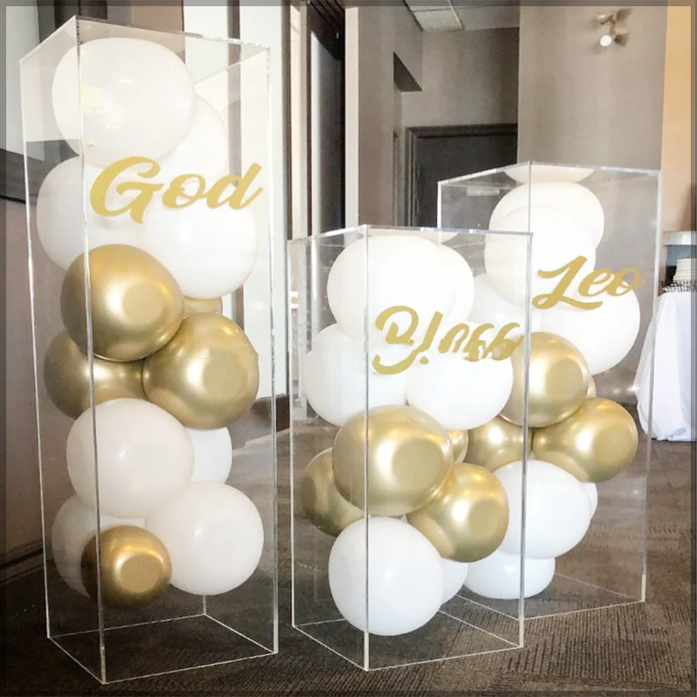 3-pc Modern Acrylic Stands - Image 4