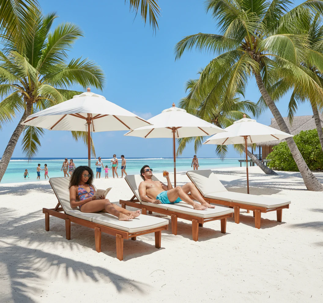 1 Piece Sun Lounger Only - Image 7