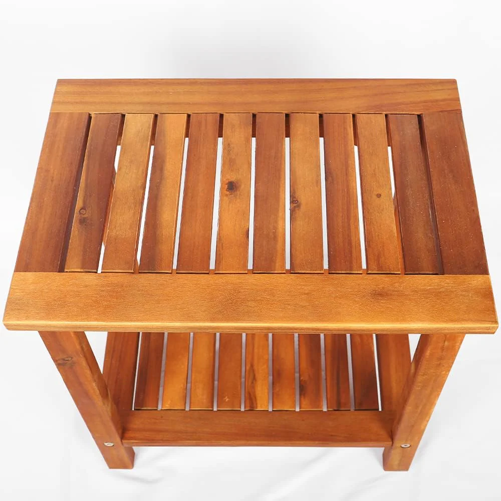 Acacia Wood Table - Image 4