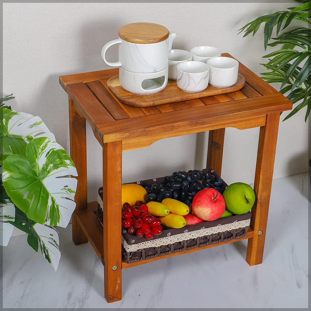Acacia Wood Table - Image 7
