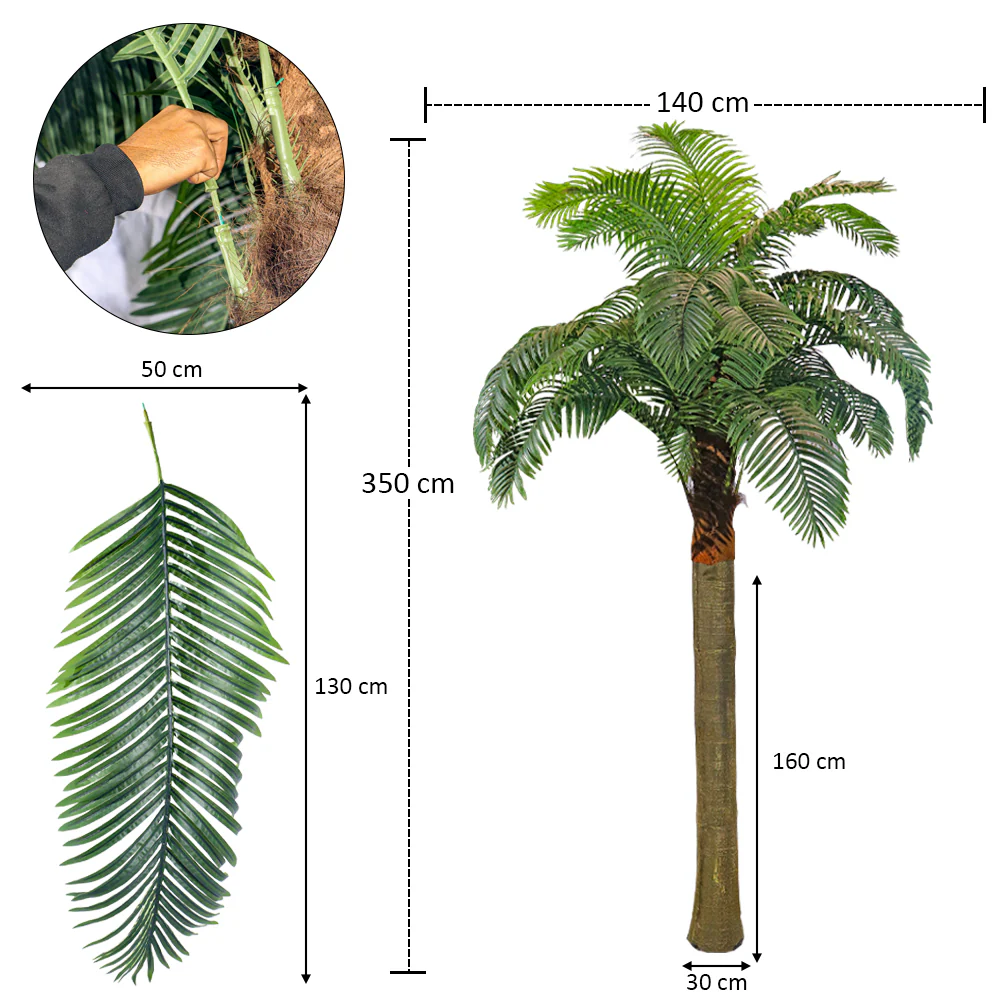 Tall Sizes Artificial Plam Trees - Image 2