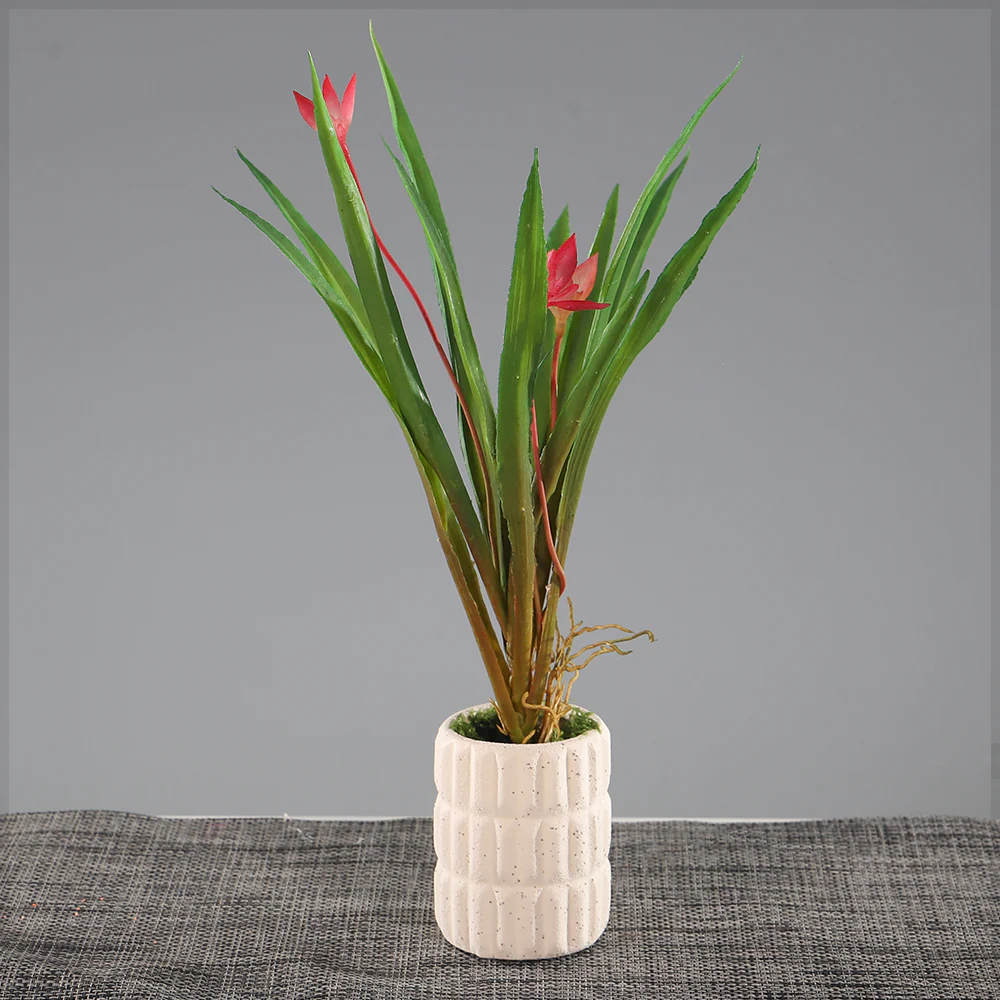 Textured Ceramic Planter - Image 4